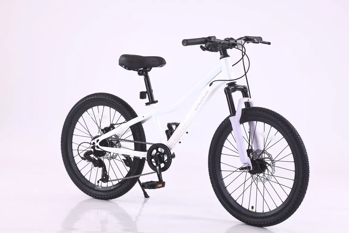 Велосипед Doka Искра 22" (бело-розовый) 2026