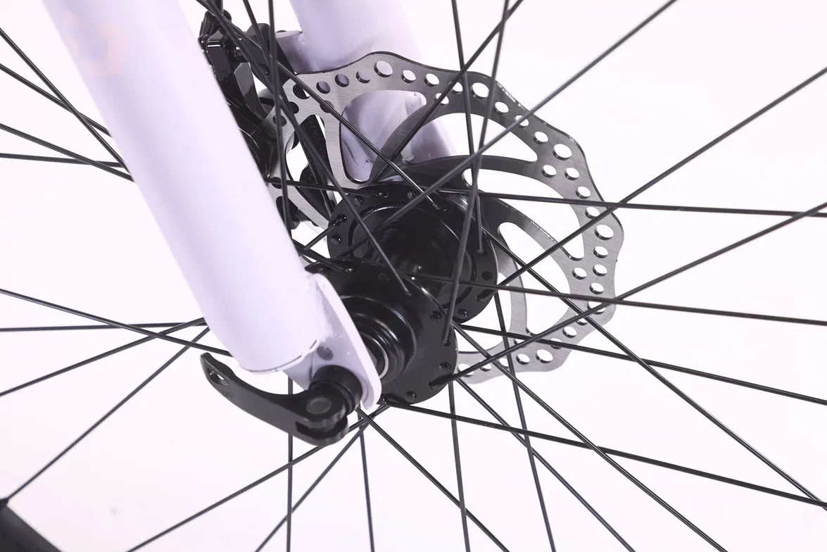 Велосипед Doka Искра 26" (бело- розовый) 2026