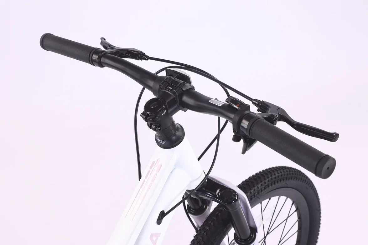 Велосипед Doka Искра 20" (бело-розовый) 2026