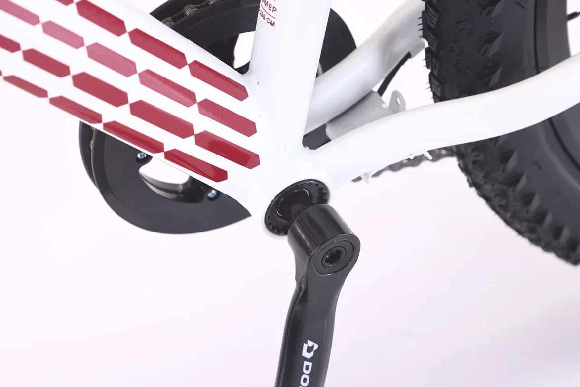 Велосипед Doka Искра 26" (бело- фиолетовый) 2026