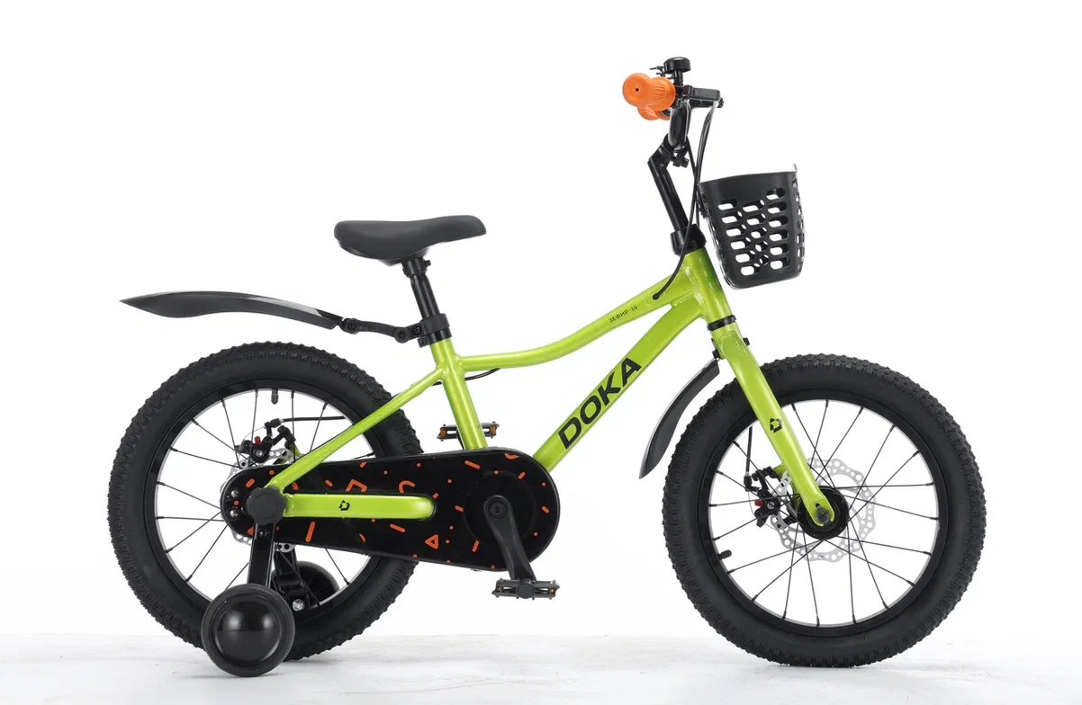 Велосипед Doka Зефир 14" (зеленый) 2026