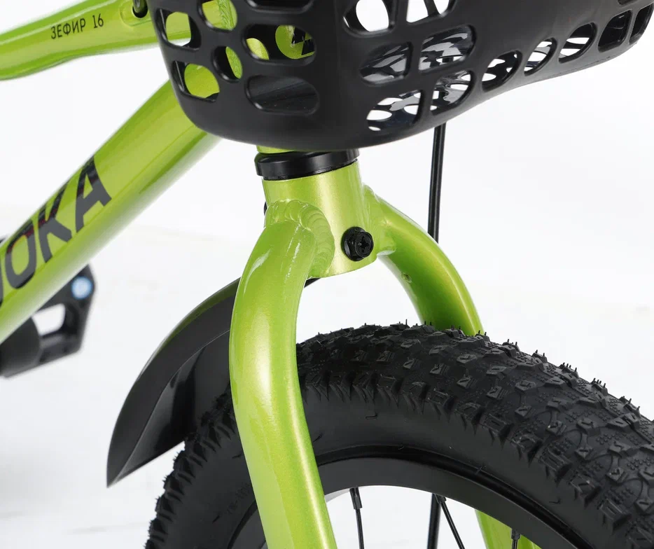 Велосипед Doka Зефир 14" (зеленый) 2026